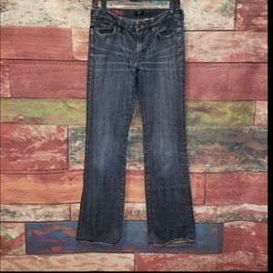 J CREW HIP SLUNG WOMENS JEANS SIZE 28